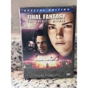 Final Fantasy The Spirits Within DVD 2001 Special Edition Sakaguchi Widescreen